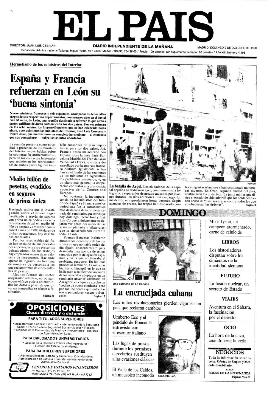 9 de Octubre de 1988
