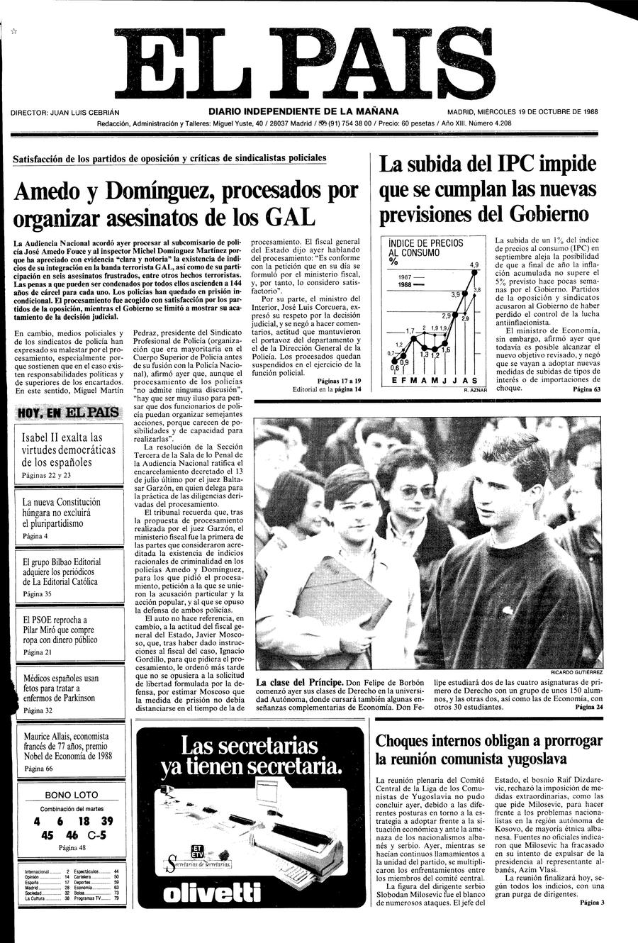 19 de Octubre de 1988