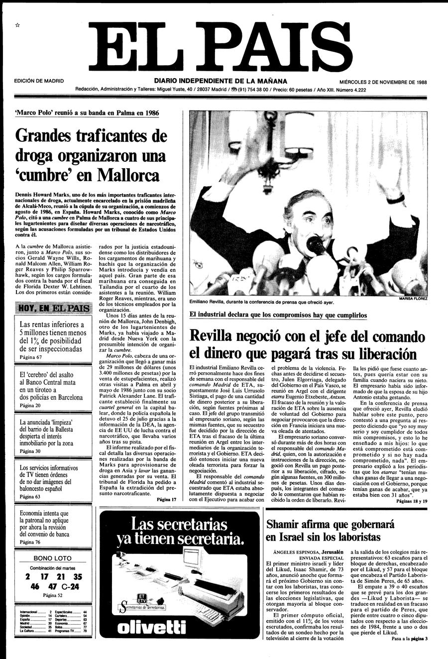 2 de Noviembre de 1988