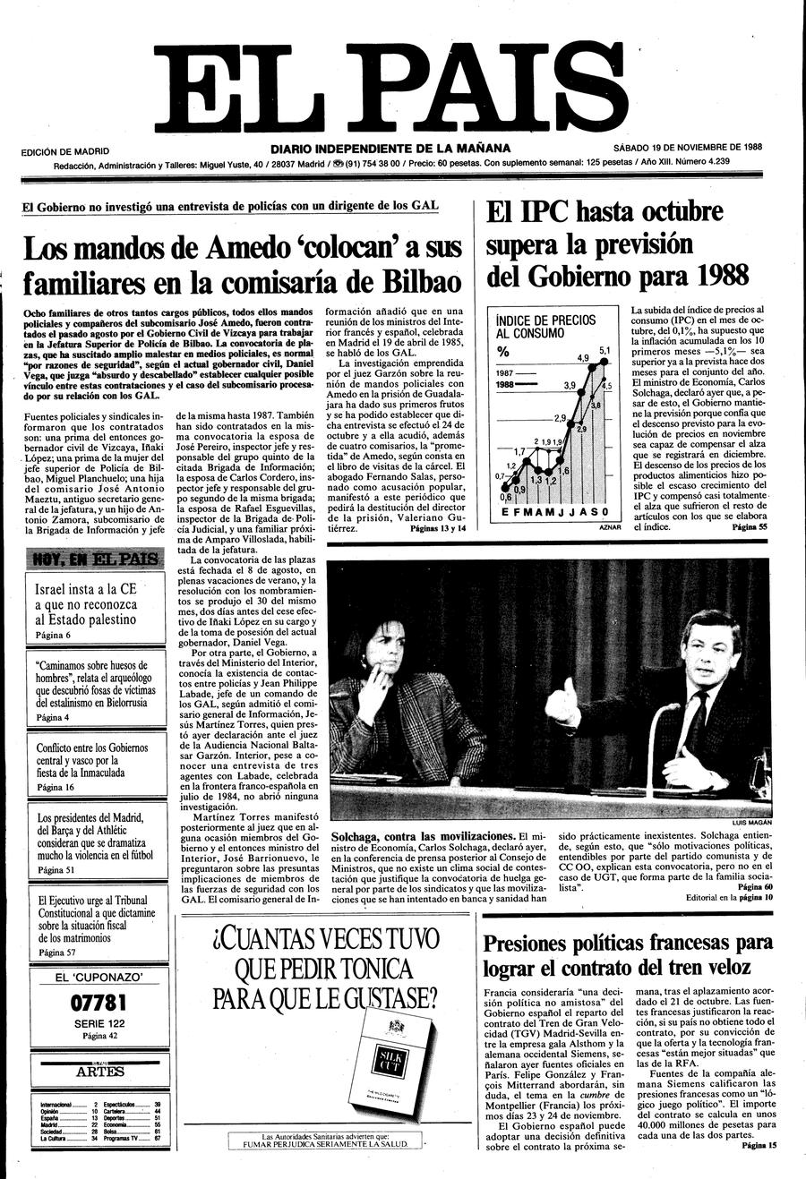 19 de Noviembre de 1988