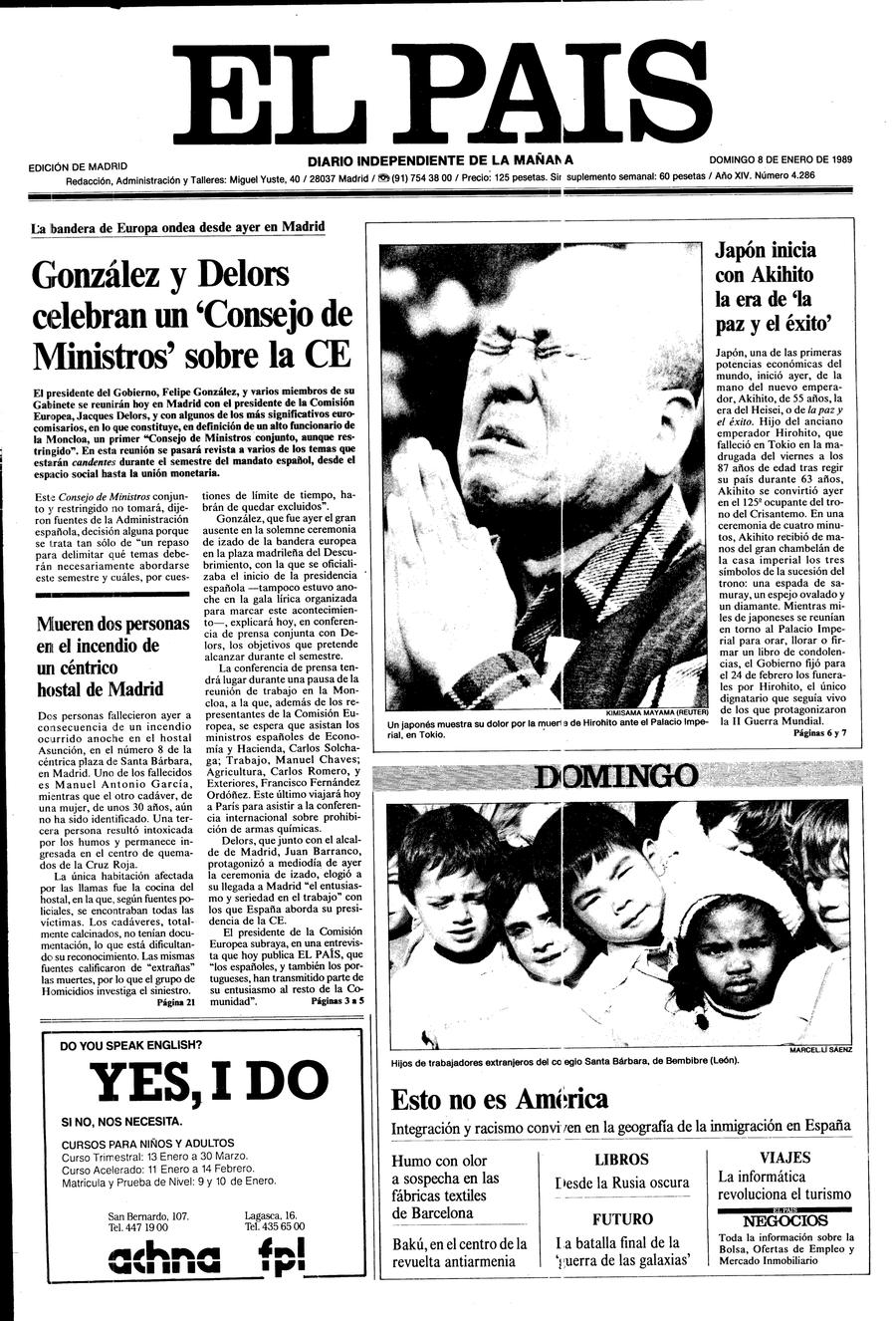 8 enero 1989