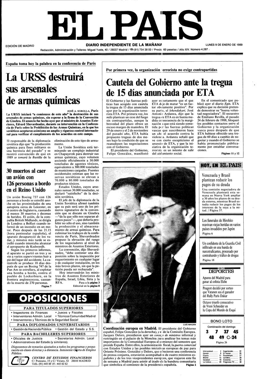 9 enero 1989