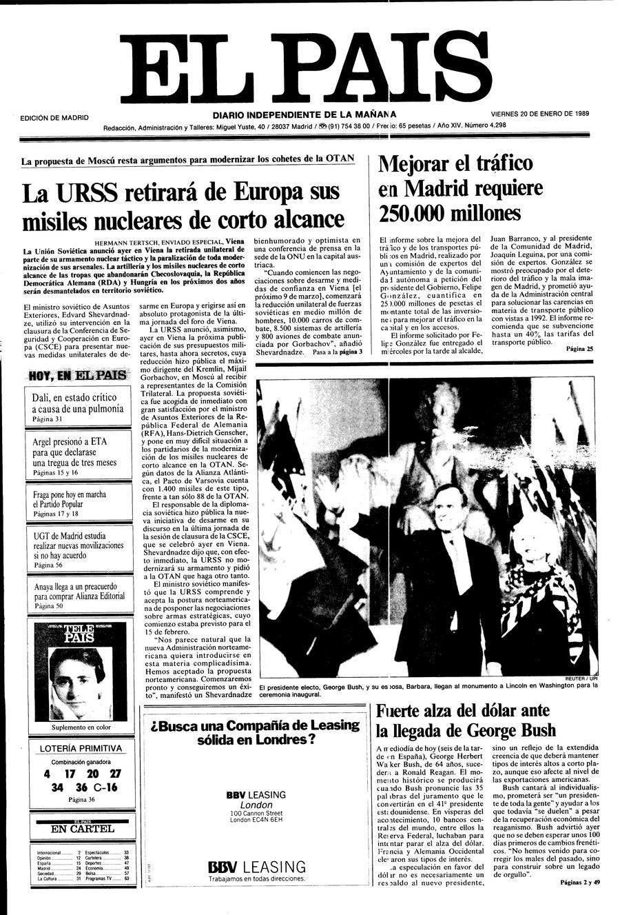 20 enero 1989