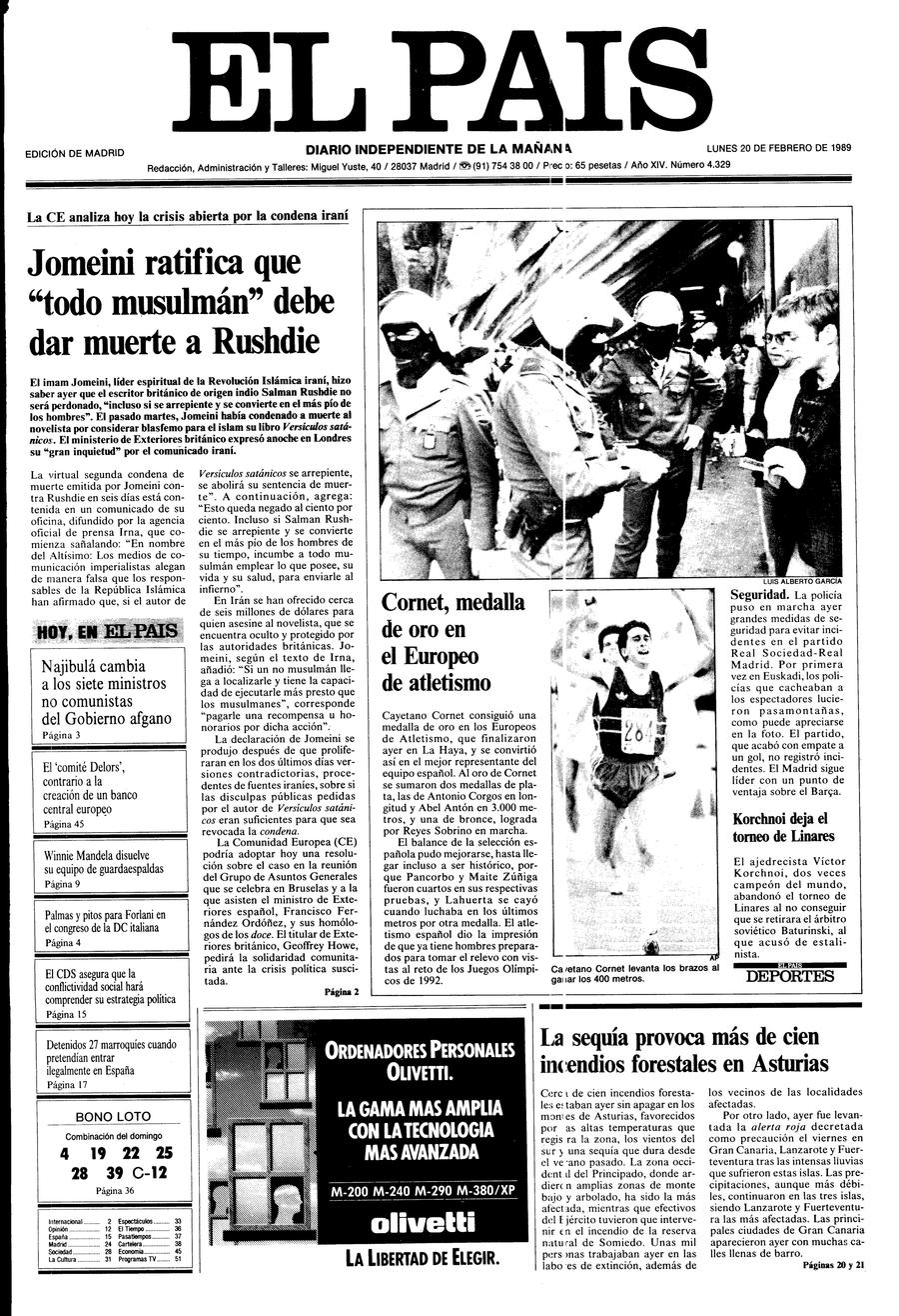 20 de Febrero de 1989