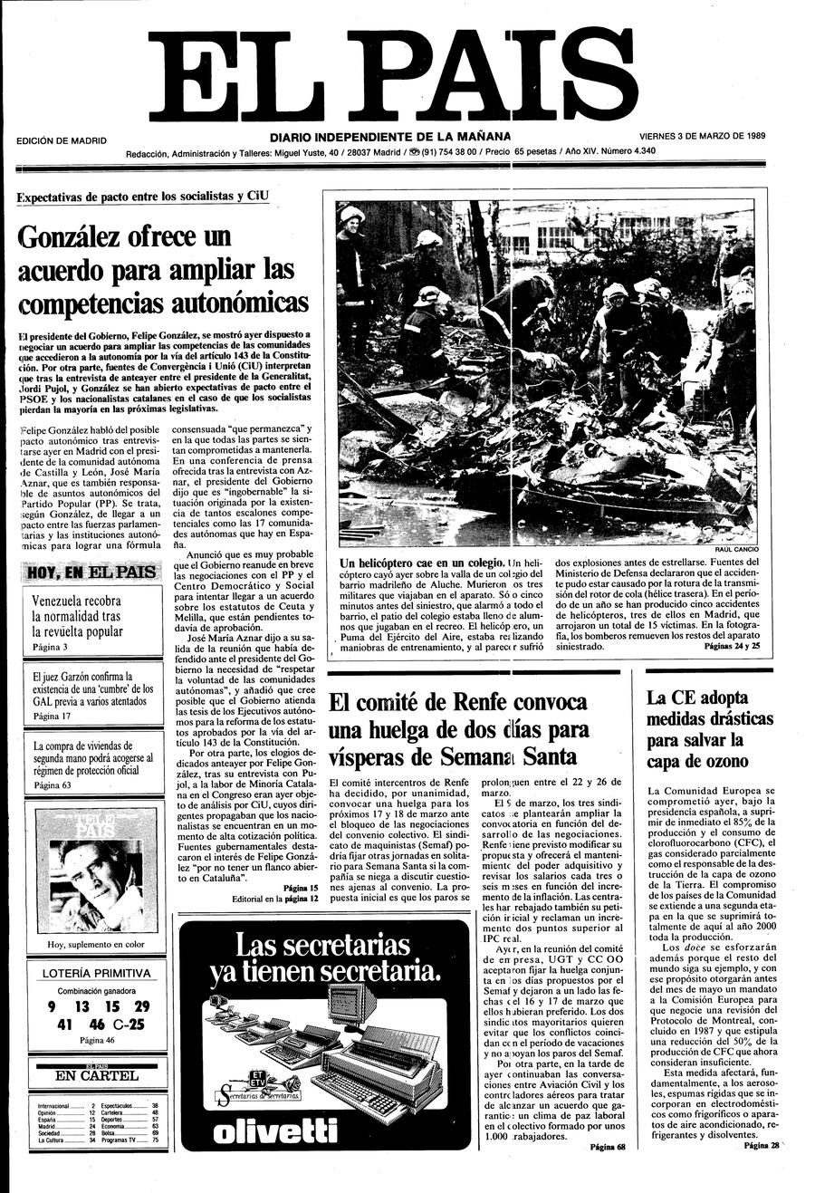 3 de Marzo de 1989
