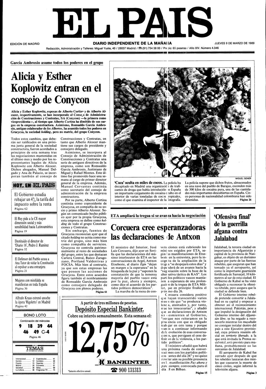 9 de Marzo de 1989
