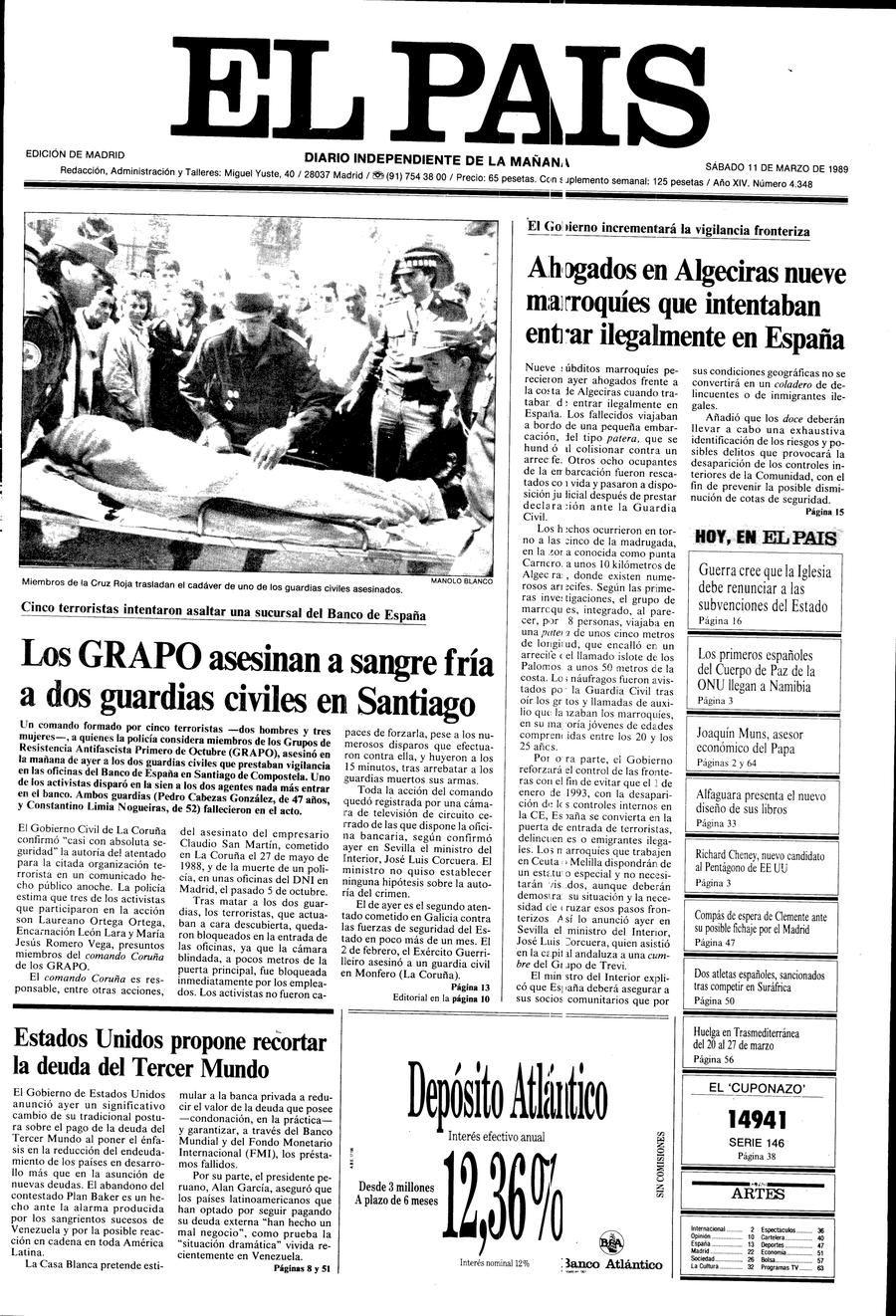 11 de Marzo de 1989