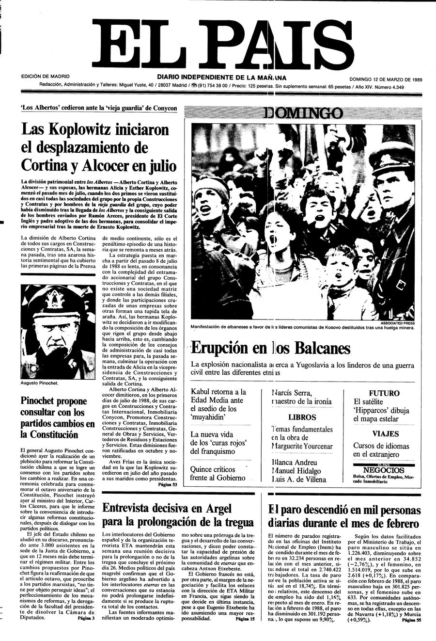 12 de Marzo de 1989