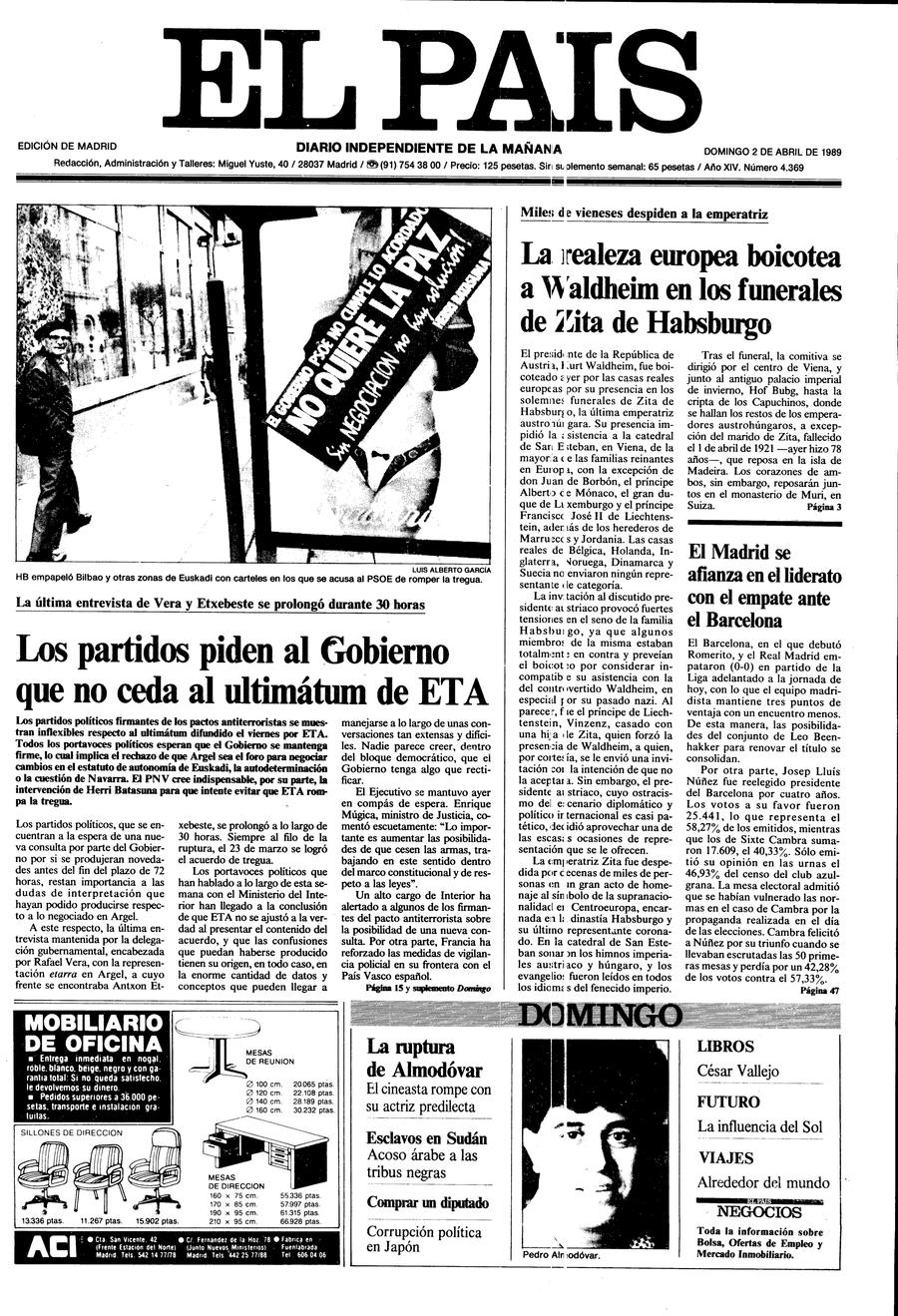 2 de Abril de 1989