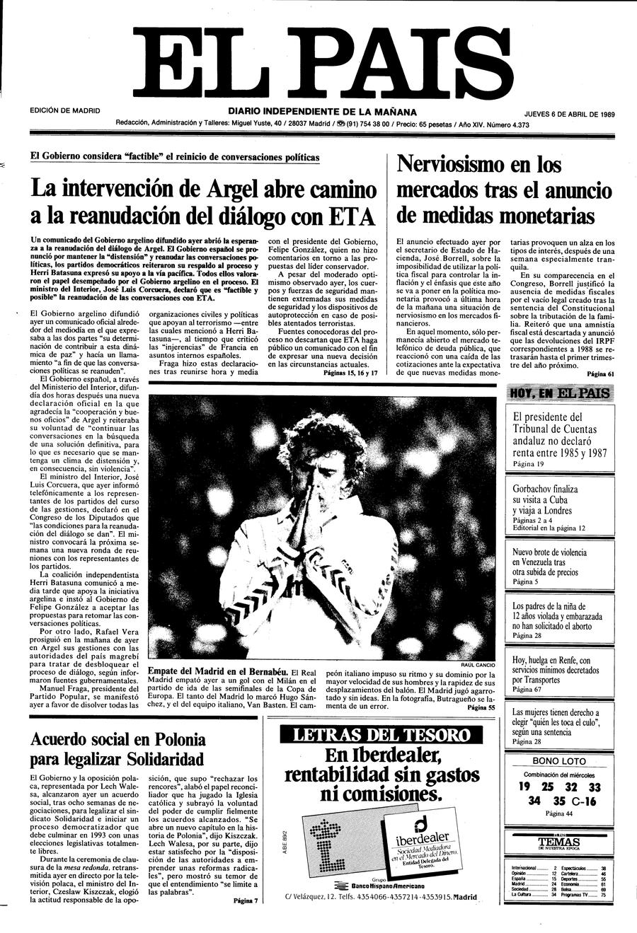 6 de Abril de 1989