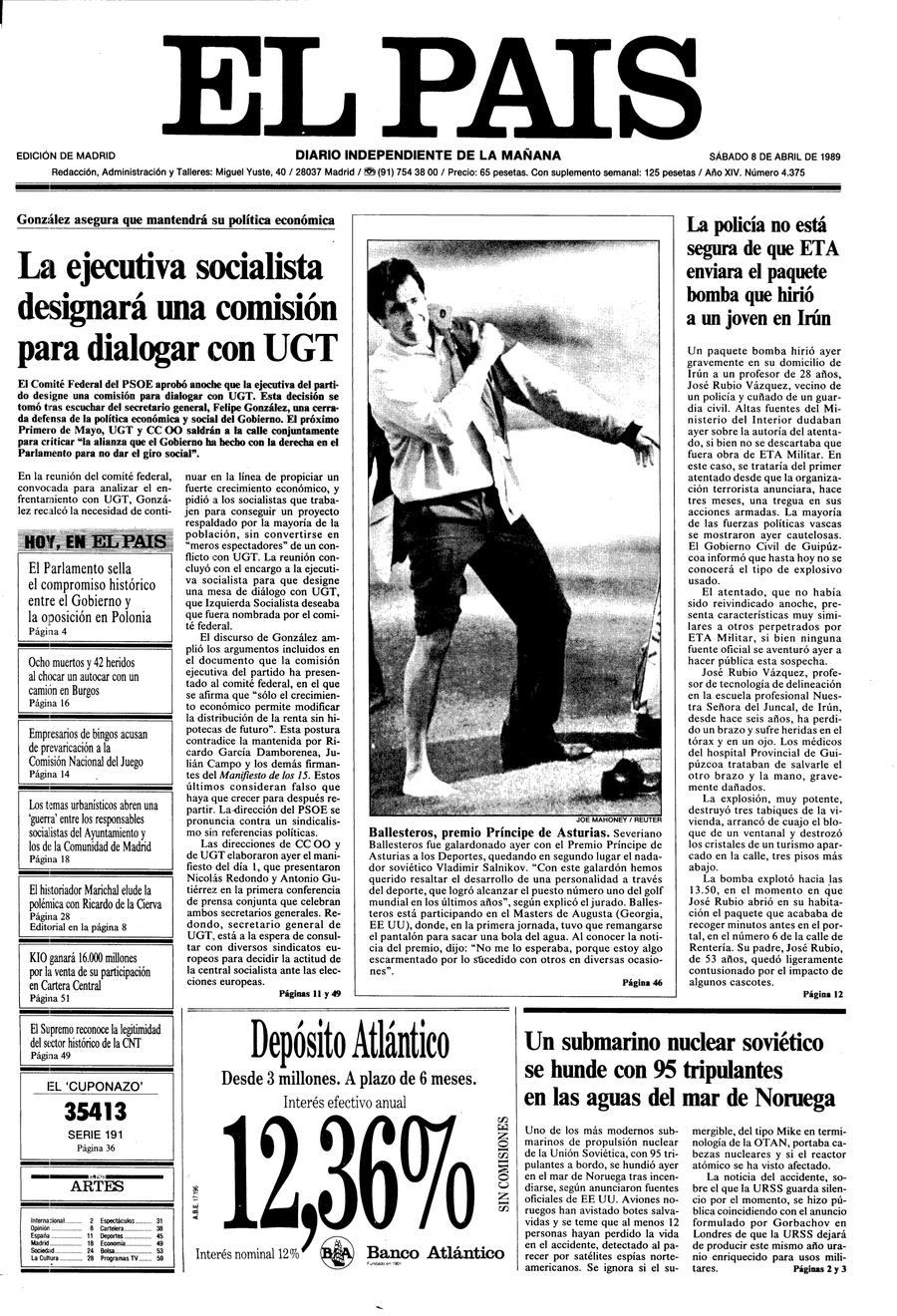 8 de Abril de 1989