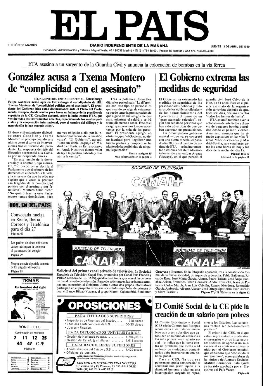 13 de Abril de 1989