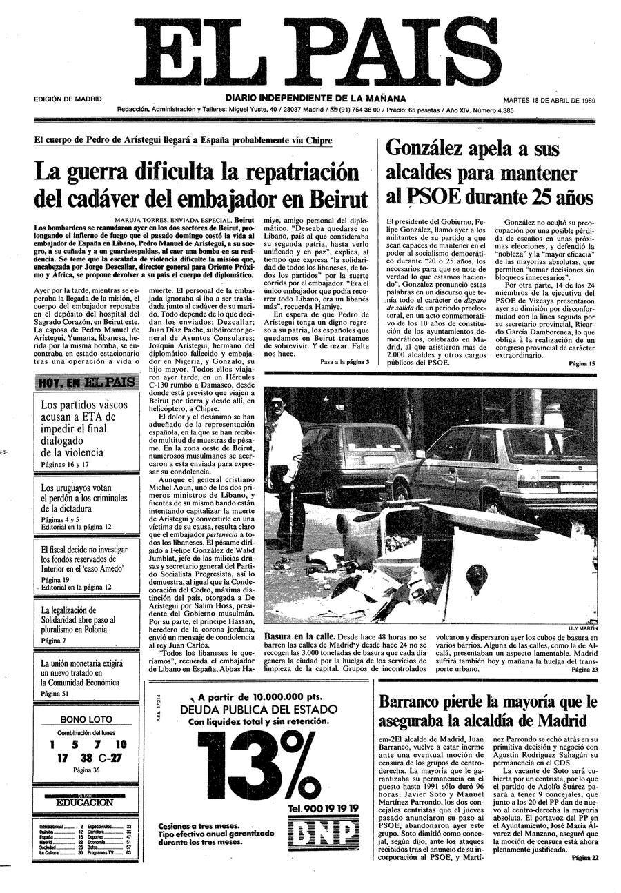 18 de Abril de 1989
