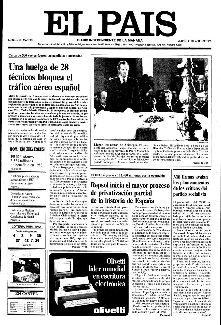 21 de Abril de 1989