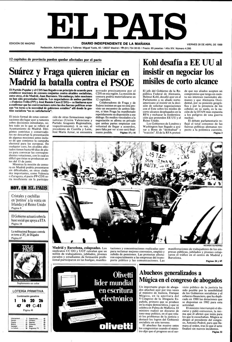 28 de Abril de 1989