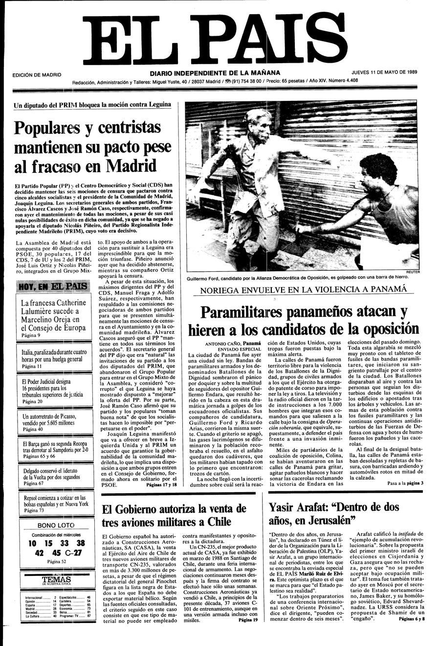 11 de Mayo de 1989
