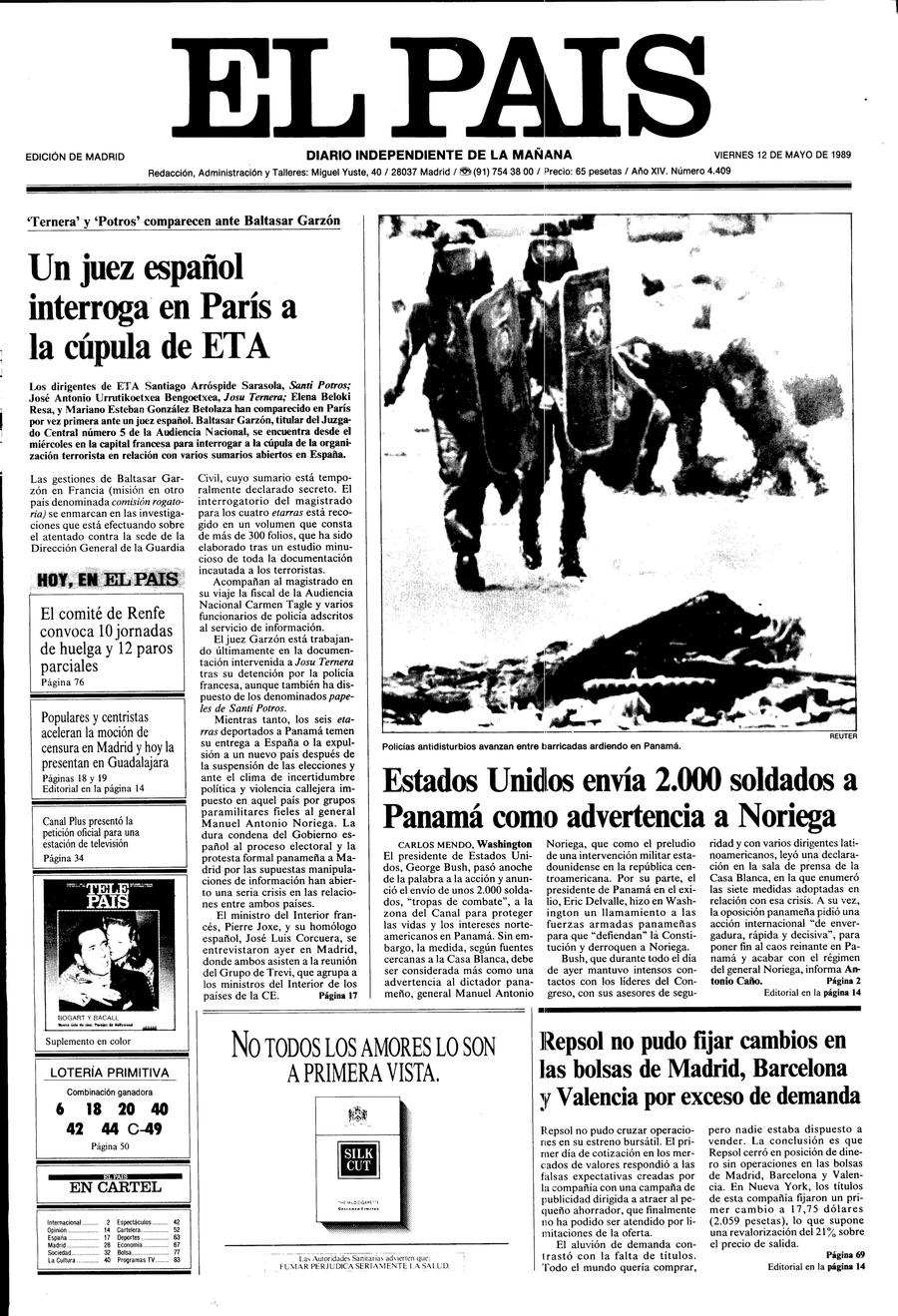 12 de Mayo de 1989