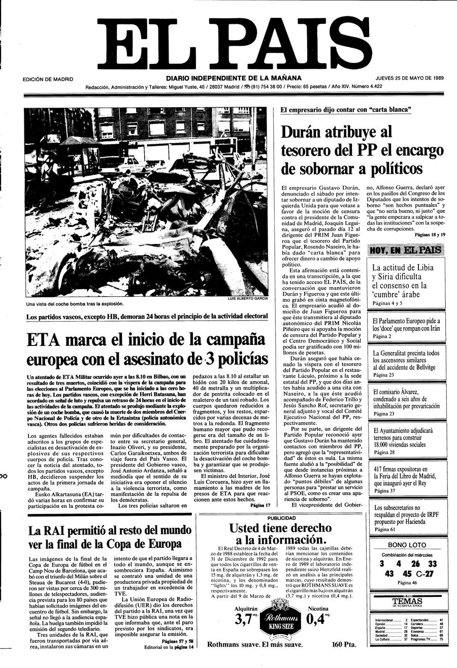 25 de Mayo de 1989
