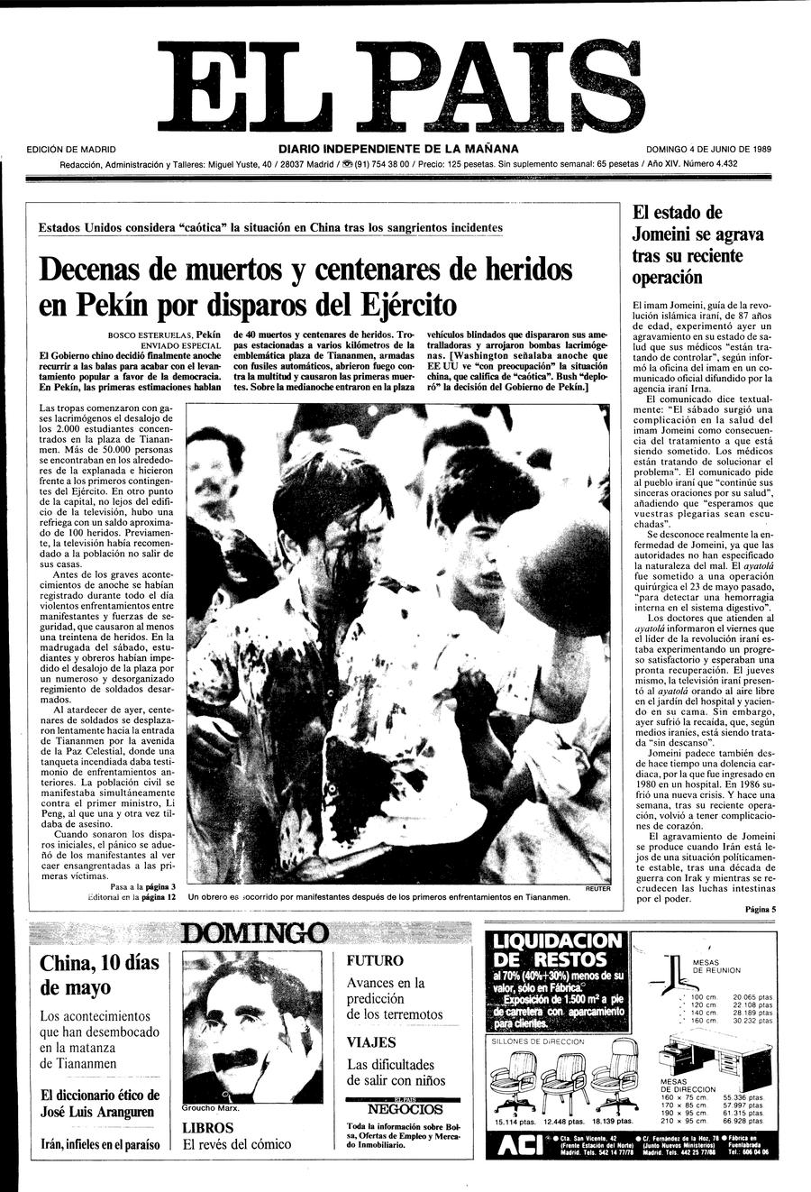 4 de Junio de 1989