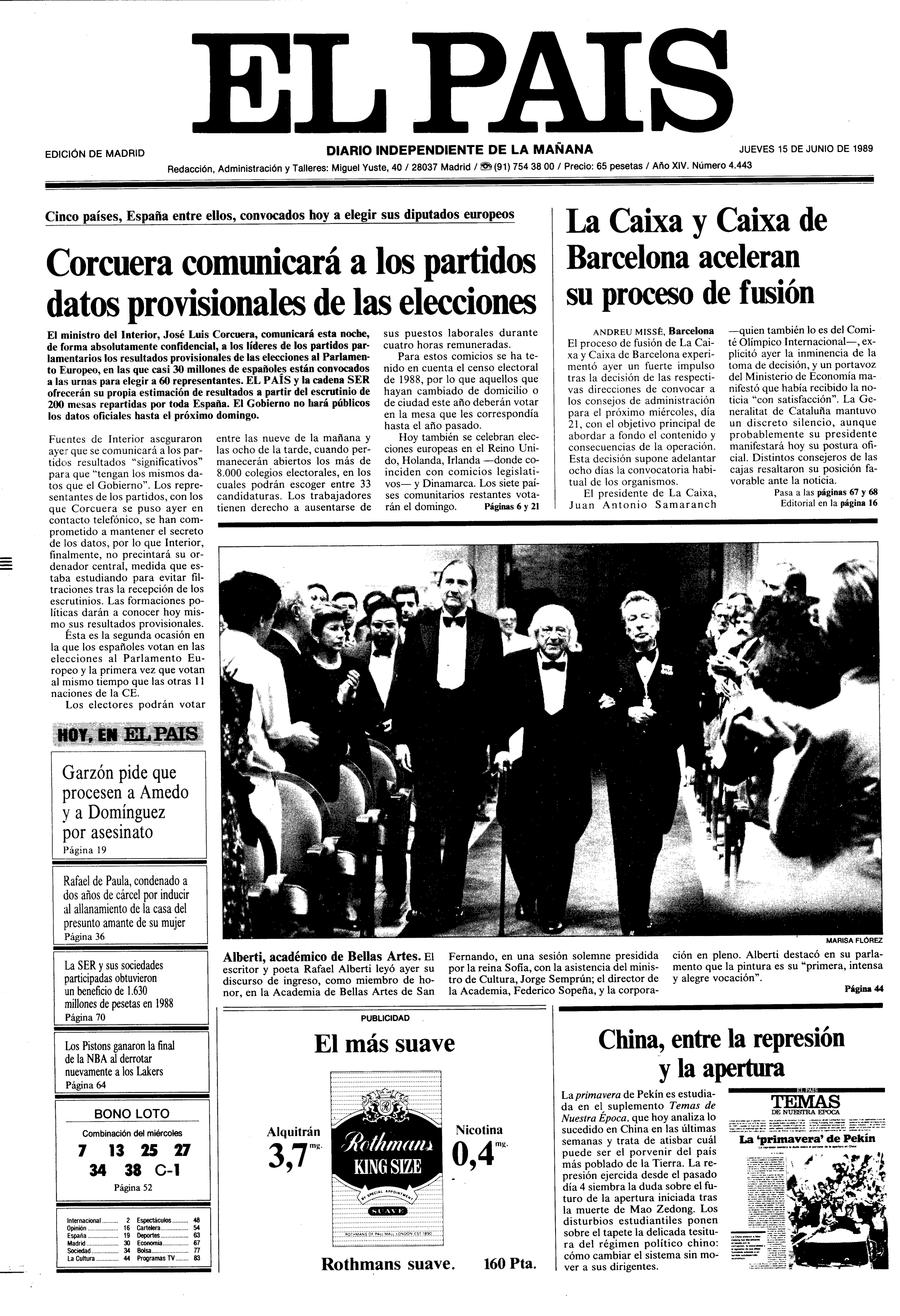 15 de Junio de 1989