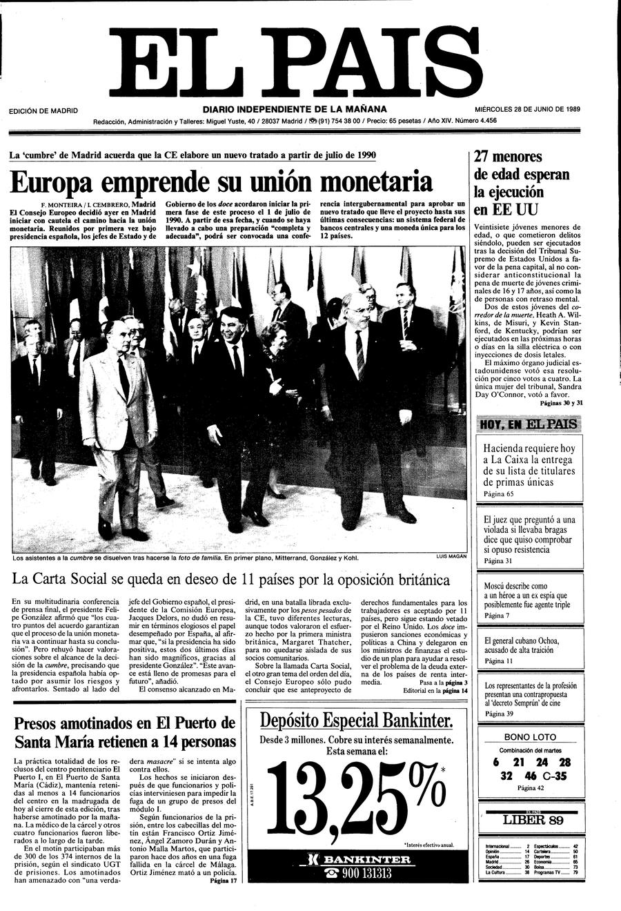 28 de Junio de 1989