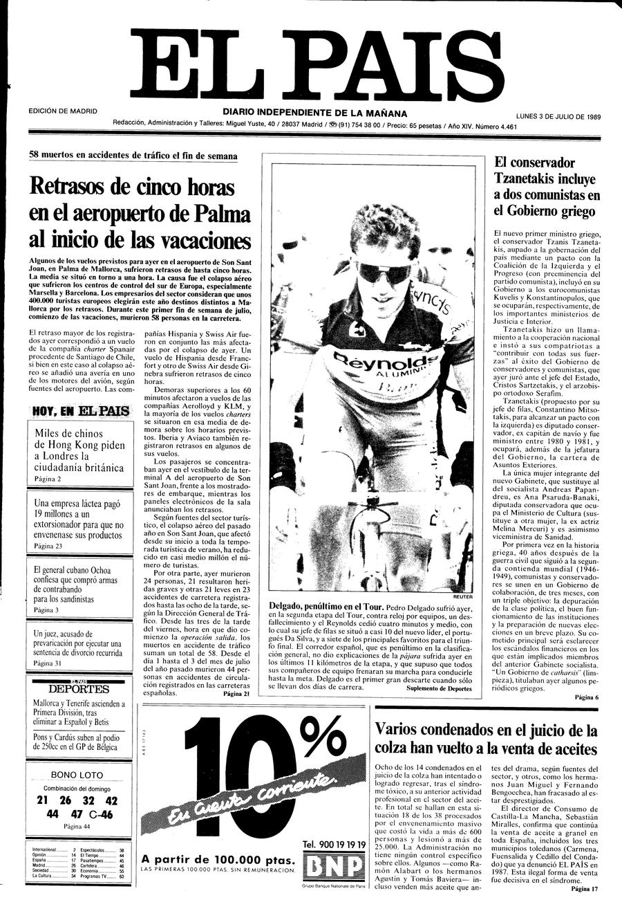 3 de Julio de 1989