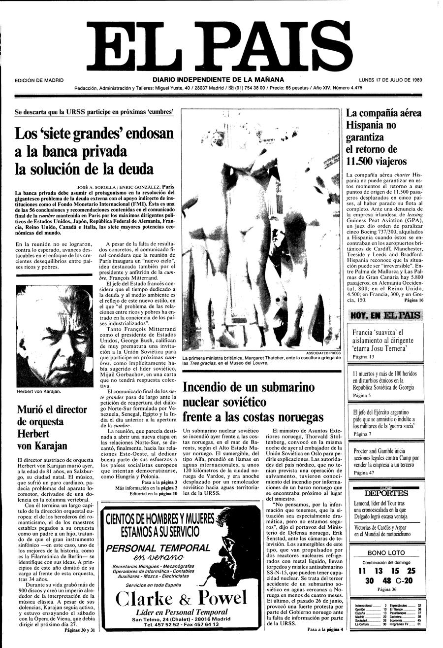 17 de Julio de 1989