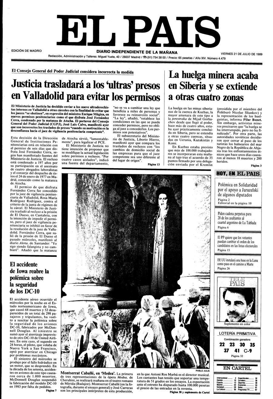 21 de Julio de 1989