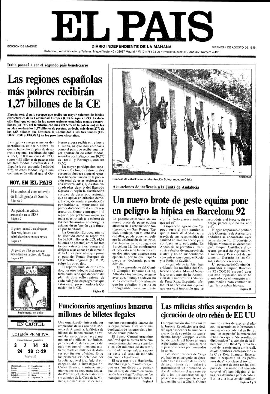4 de Agosto de 1989