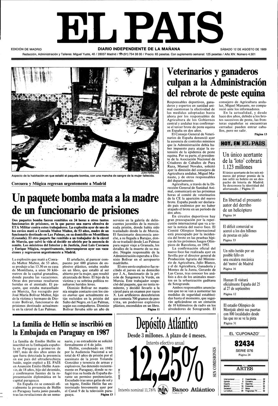 12 de Agosto de 1989