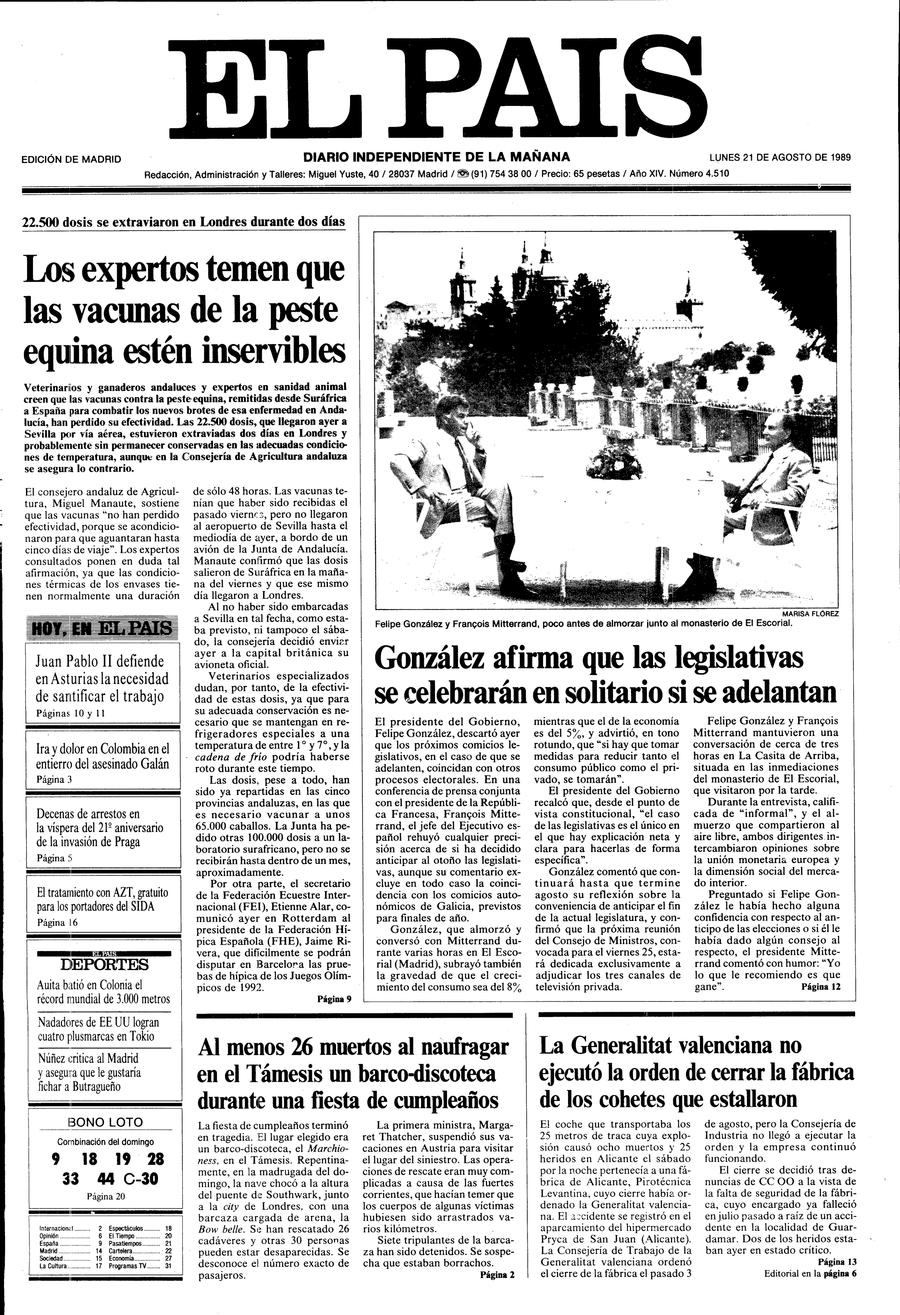 21 de Agosto de 1989