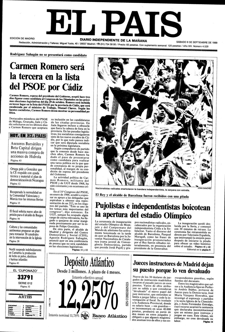 9 de Septiembre de 1989