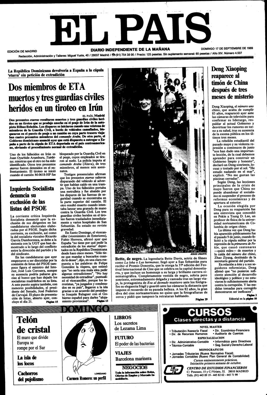 17 de Septiembre de 1989