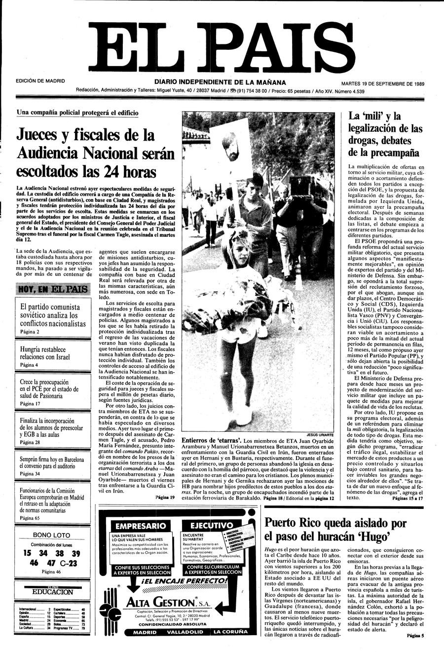 19 de Septiembre de 1989