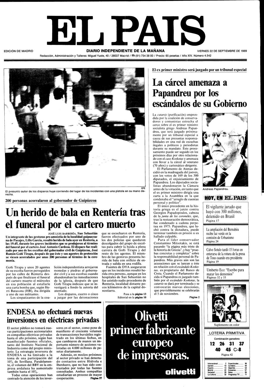 22 de Septiembre de 1989