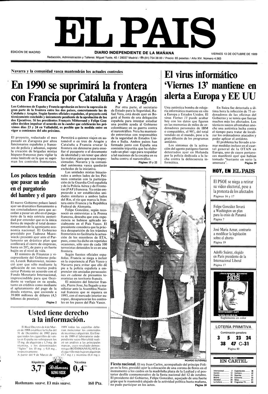 13 de Octubre de 1989