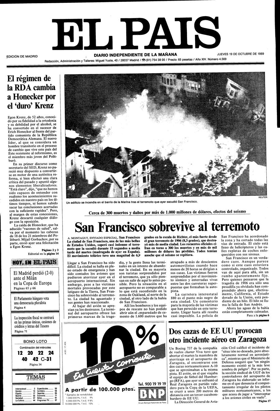 19 de Octubre de 1989