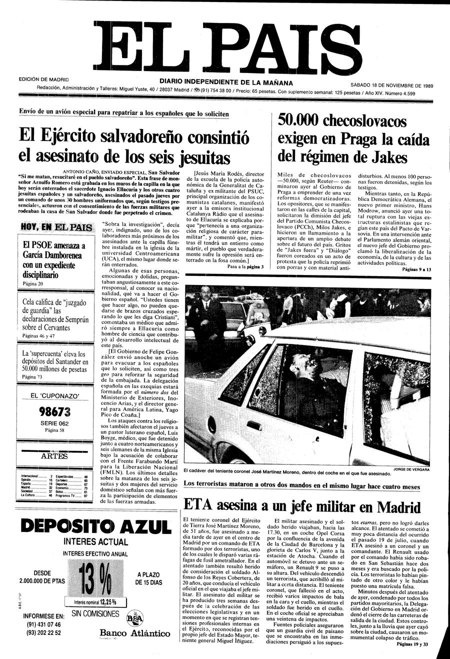 18 de Noviembre de 1989