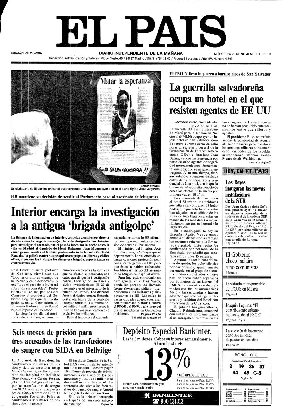 22 de Noviembre de 1989