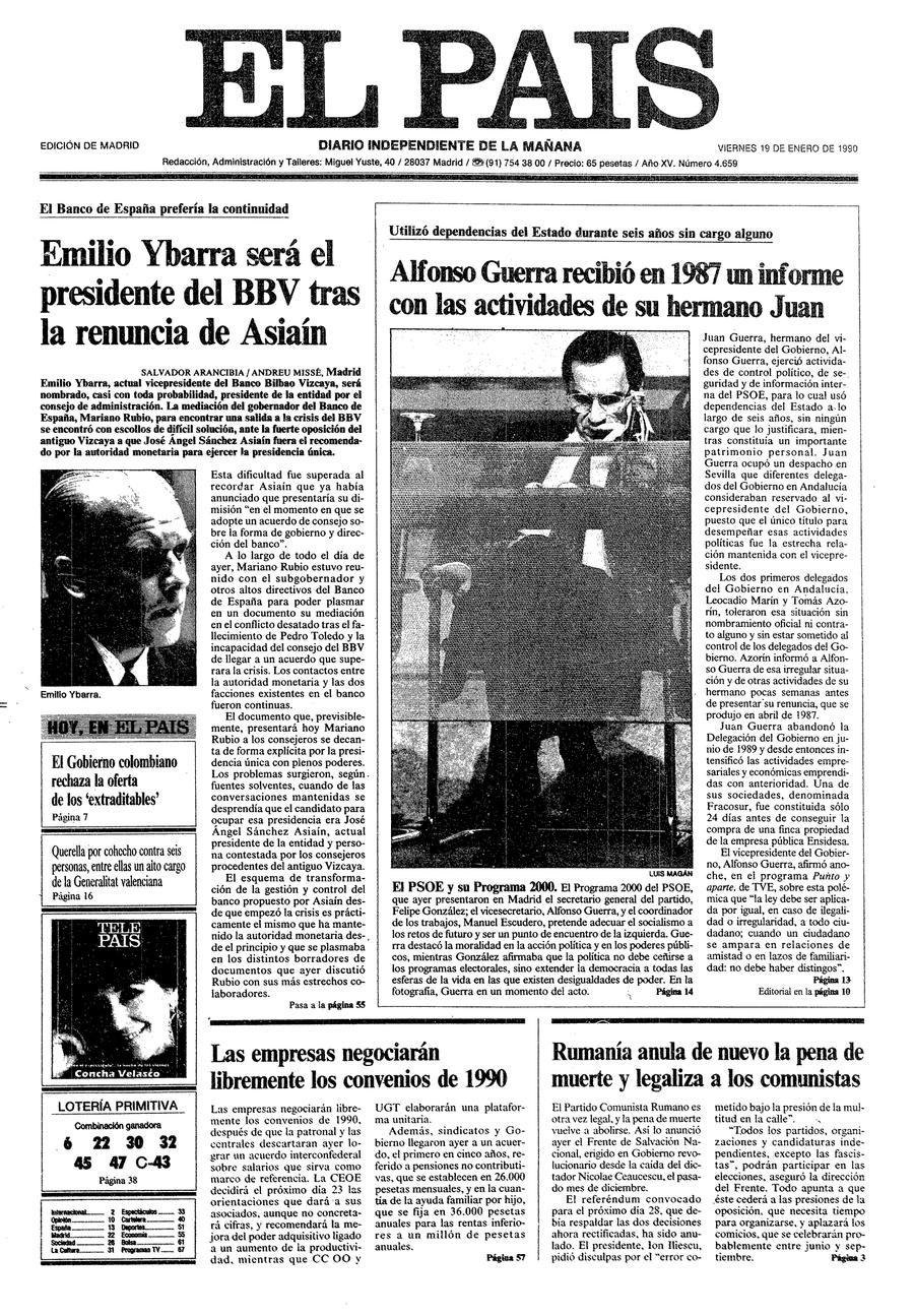 19 enero 1990