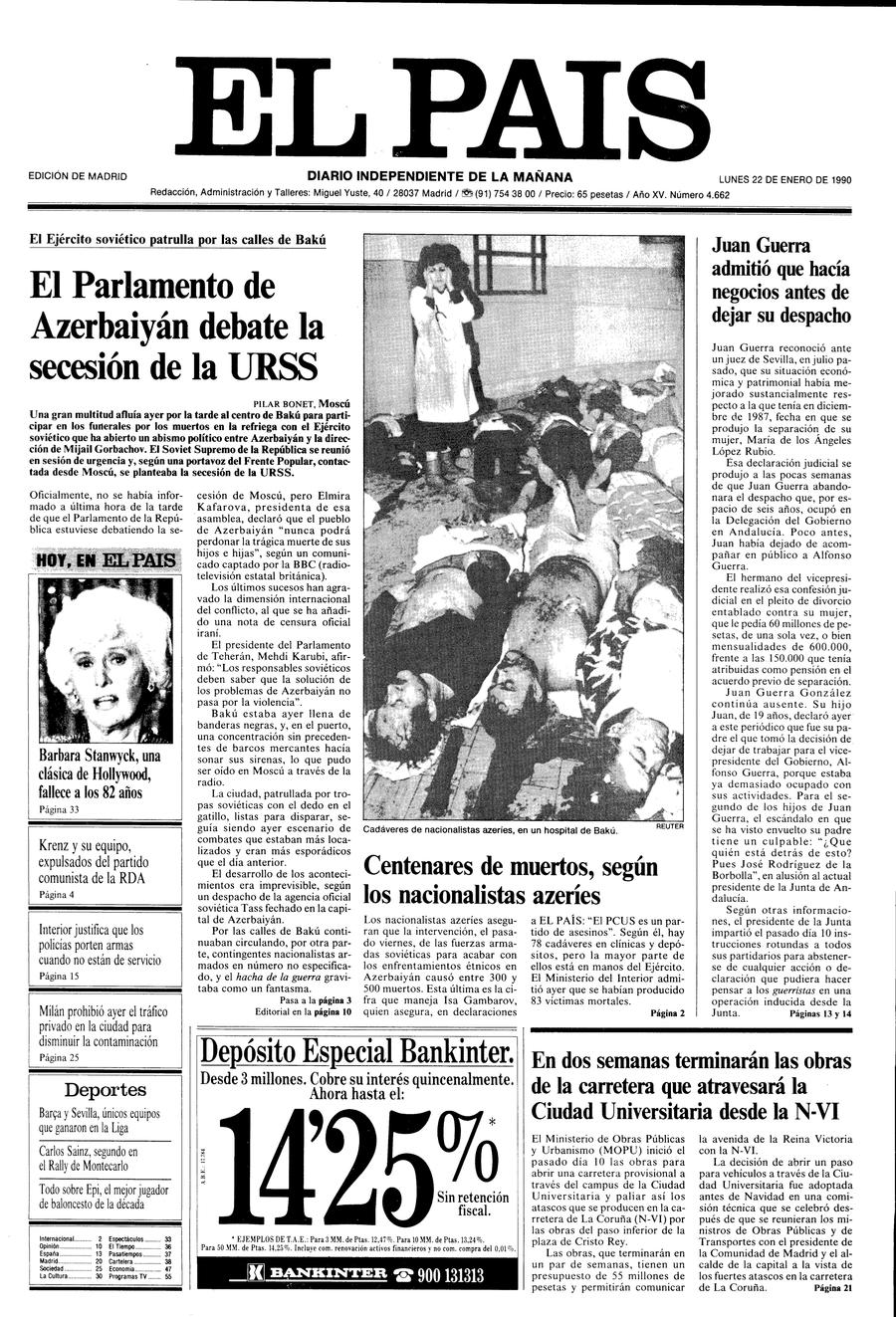 22 enero 1990