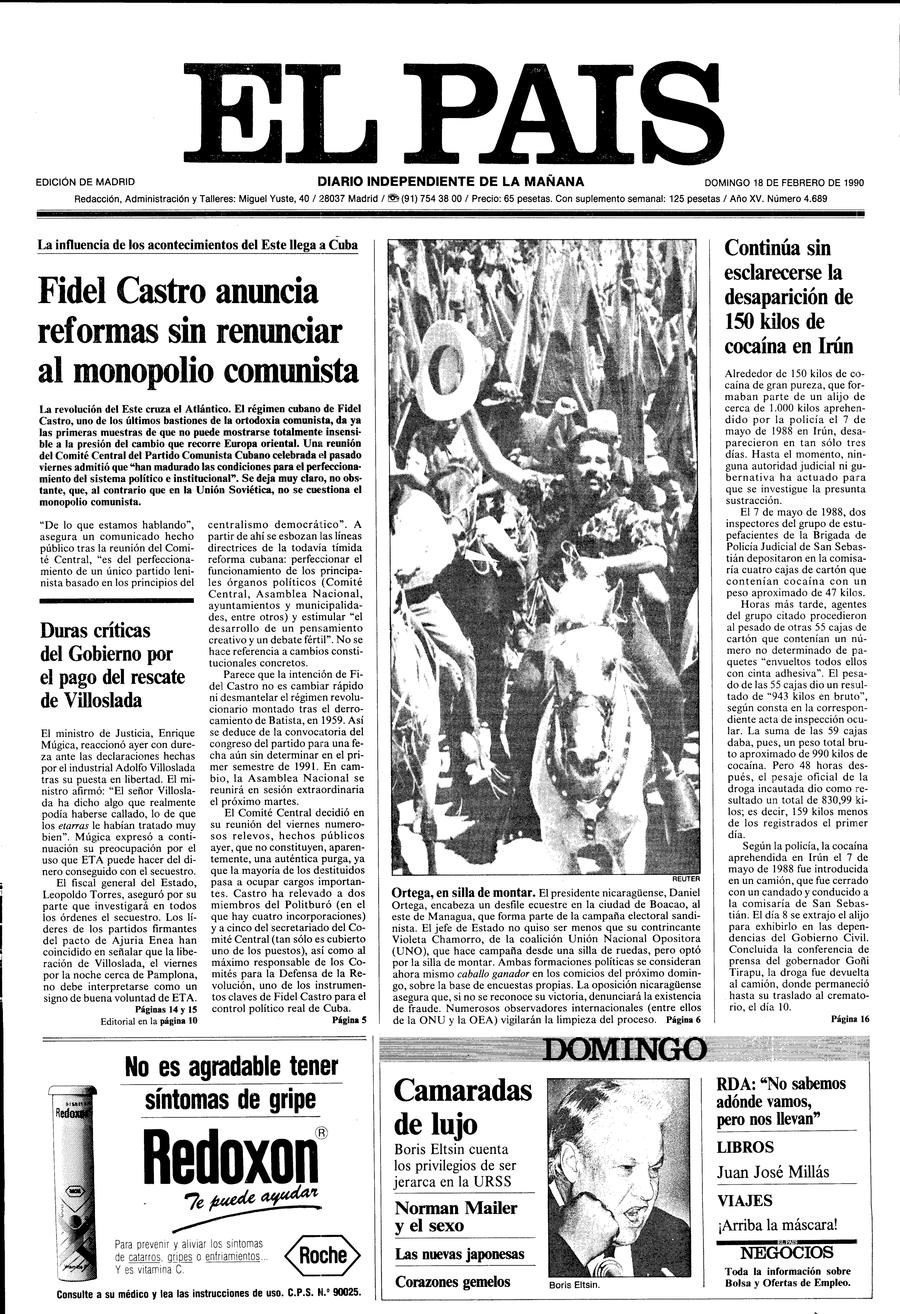 18 de Febrero de 1990