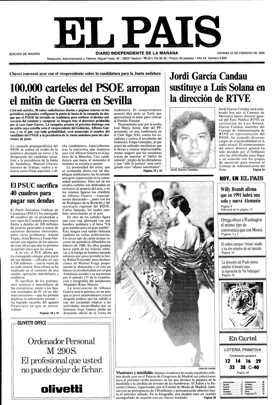 23 de Febrero de 1990