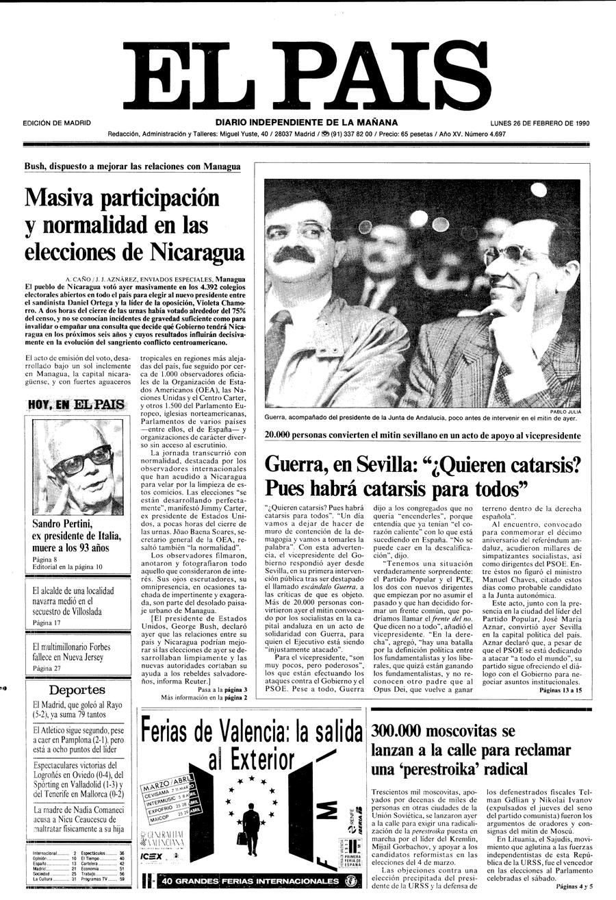 26 de Febrero de 1990