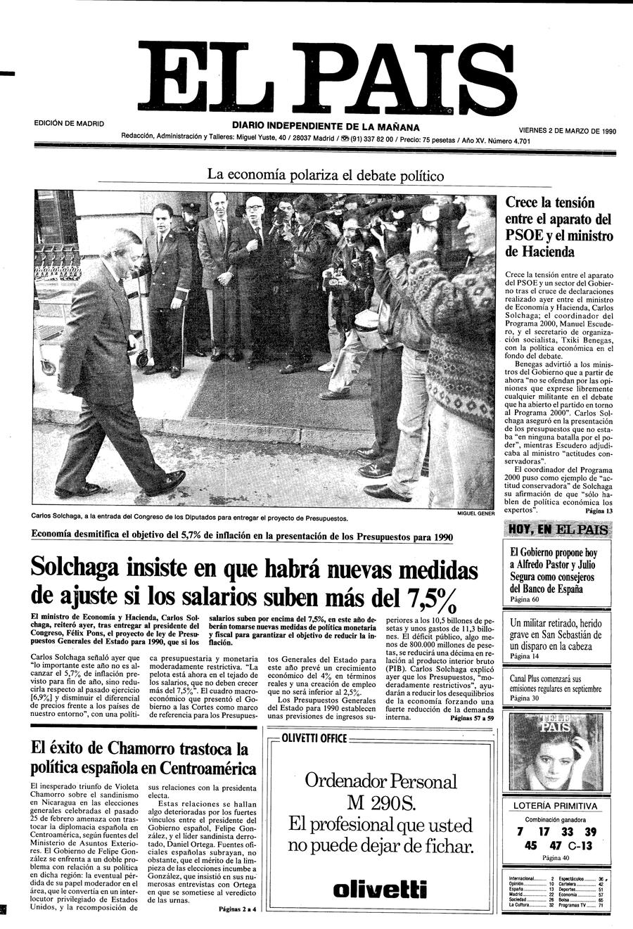 2 de Marzo de 1990