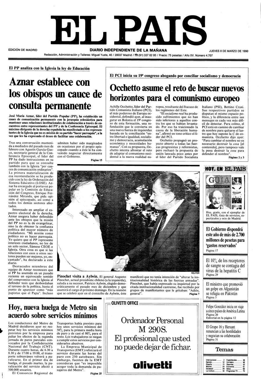 8 de Marzo de 1990