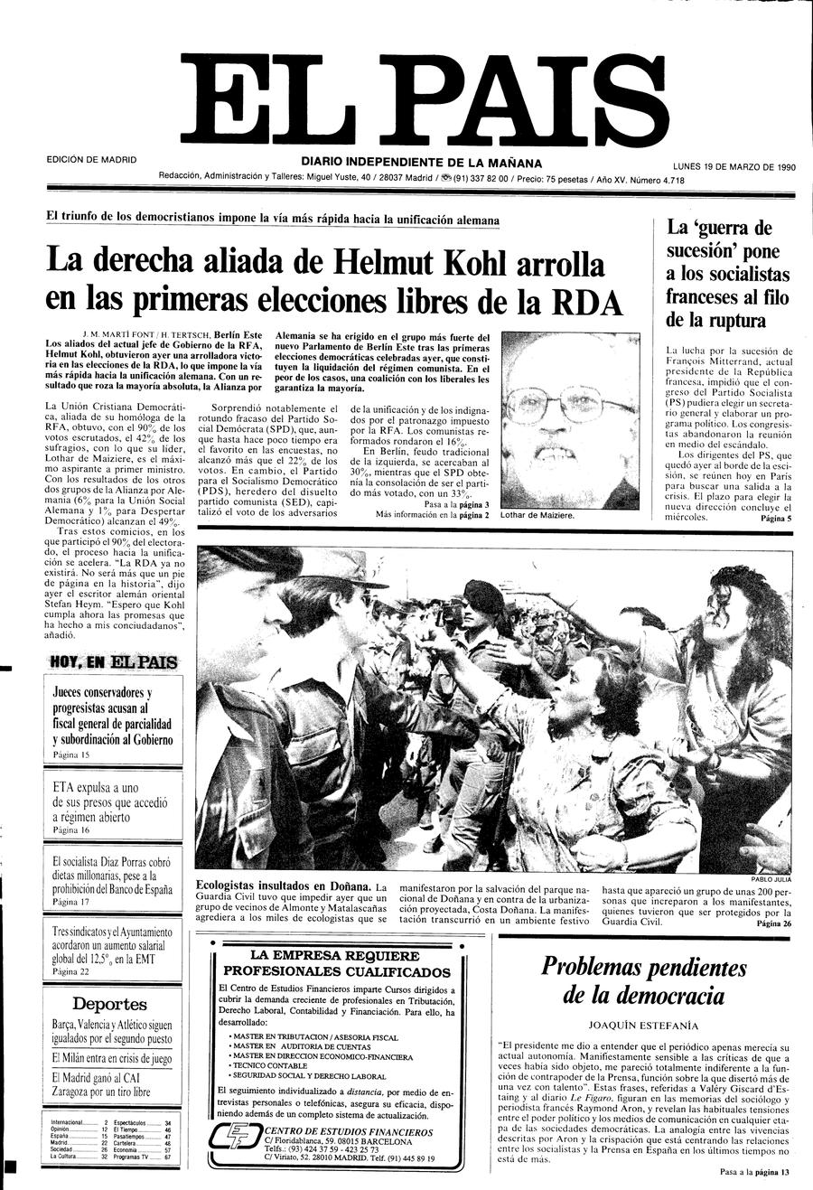 19 de Marzo de 1990