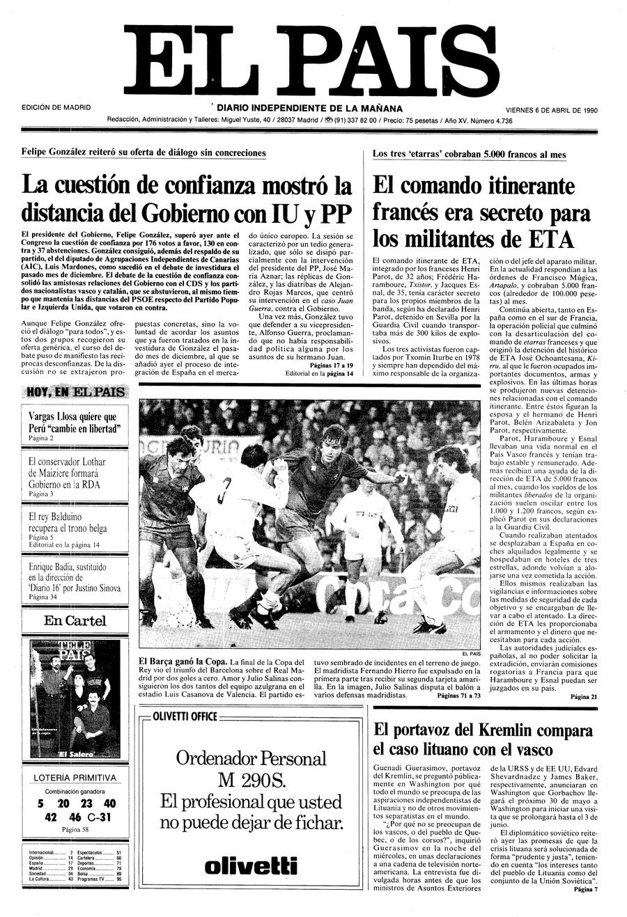 6 de Abril de 1990