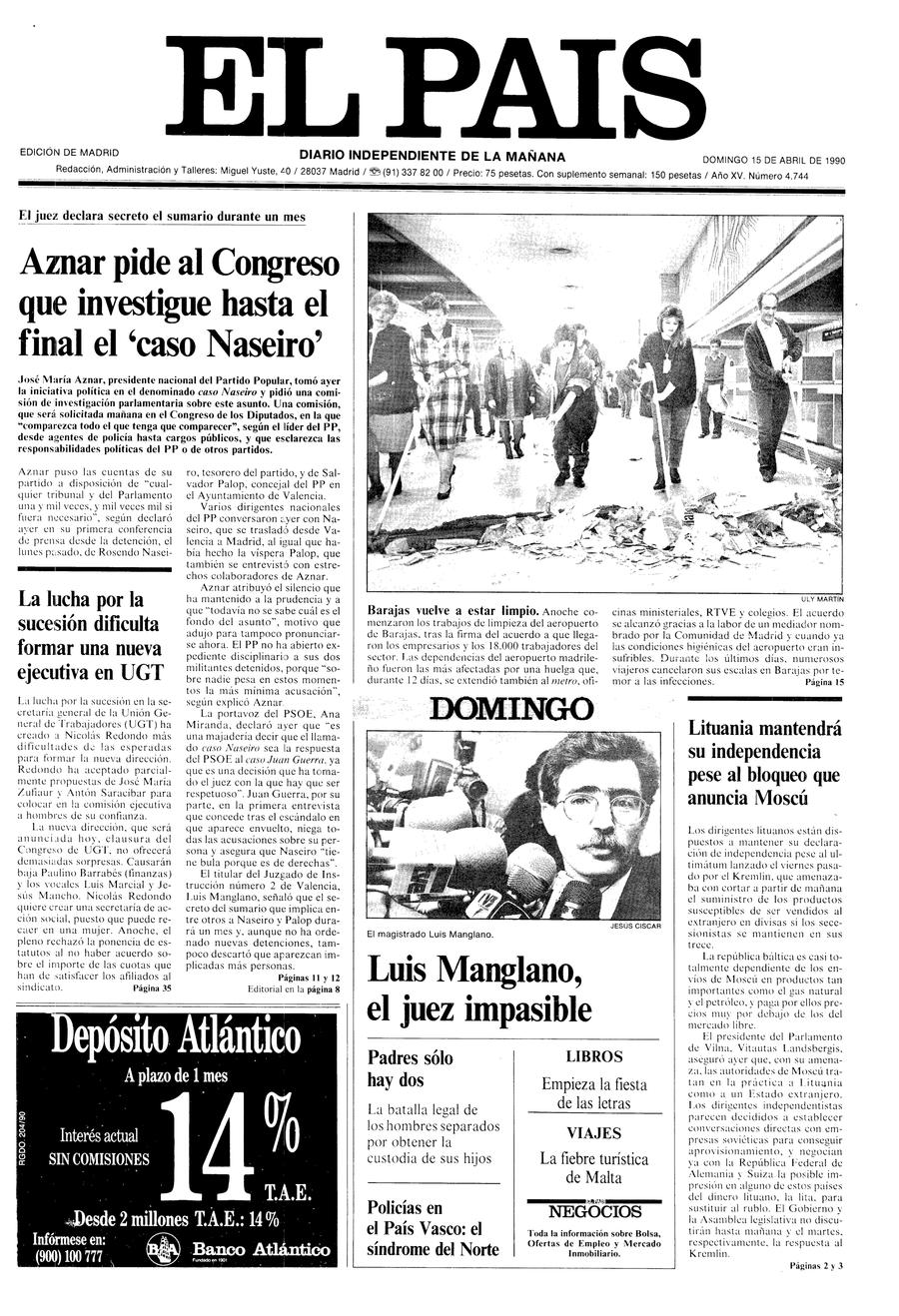 15 de Abril de 1990