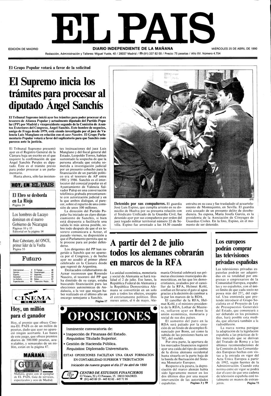 25 de Abril de 1990
